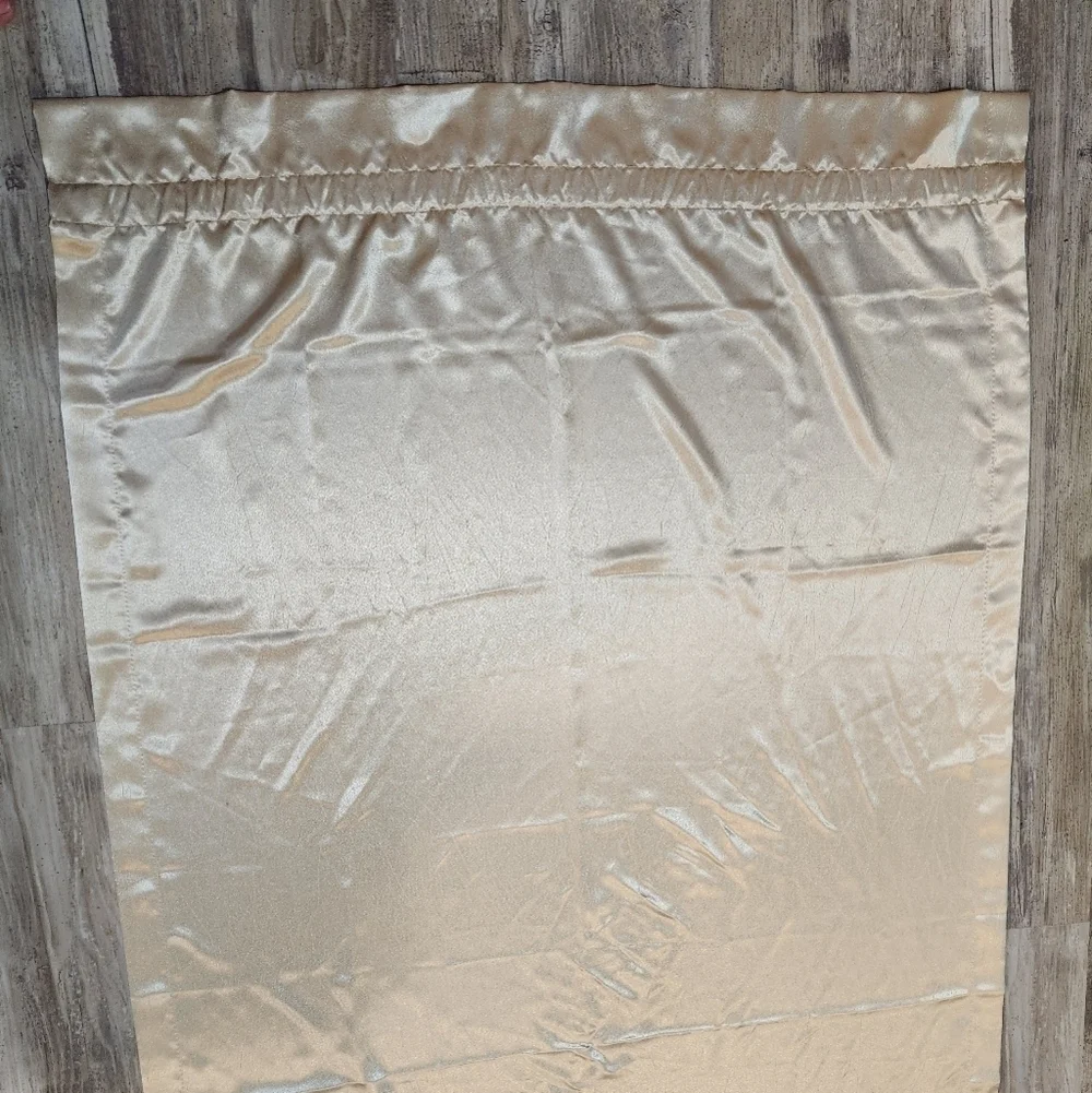 Croscill Satin Champagne Curtain Panels (Set Of 2)-40x82